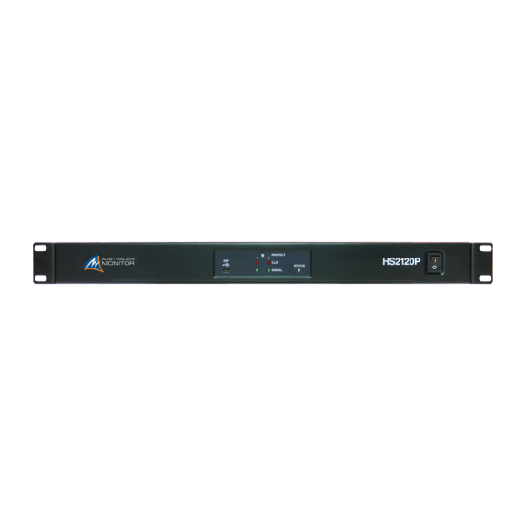 Australian Monitor HS2120P - 2 x 120W Power Amplifier
