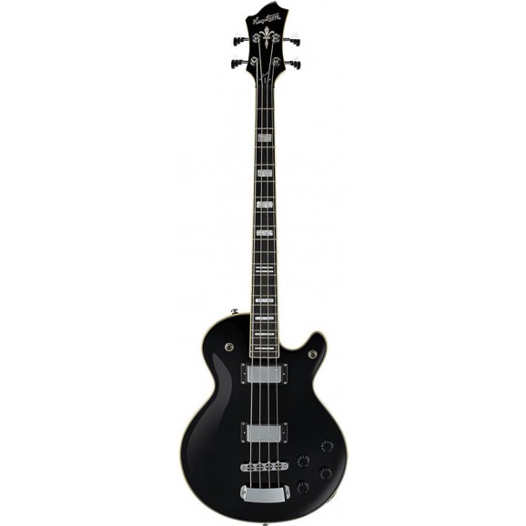 Hagstrom Swede Bass Guitar in Black Gloss