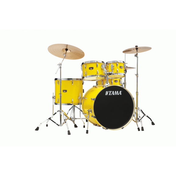TAMA IP52H6W  Imperialstar 5-Piece Complete Kit With 22" Bass Drum - ELECTRIC YELLOW