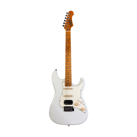 Jet JS-400 Electric Guitar Olympic White HSS