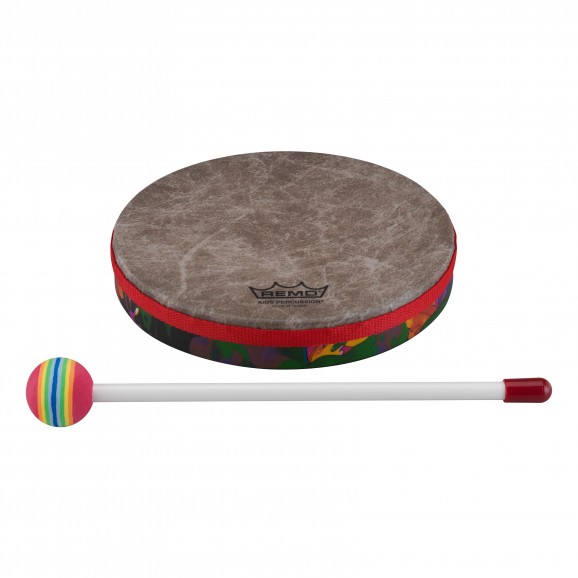 Remo 8"x 1" Kids Frame Drum in Rain Forest Finish