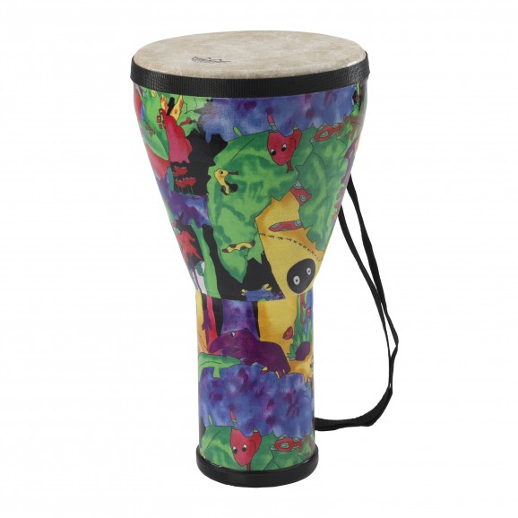 Remo 8" Kids Djembe Drum in Rain Forest Green Finish