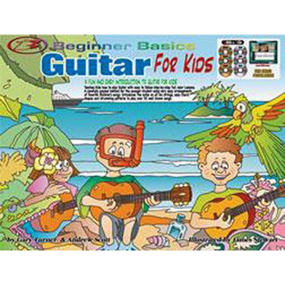 Beginner Basics Guitar for Kids Book/CD(3)/DVD(3)