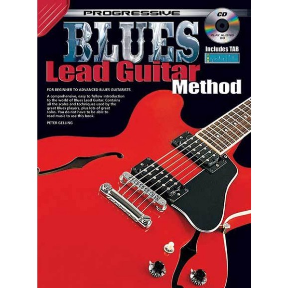 Progressive Blues Lead Guitar Method Book/CD
