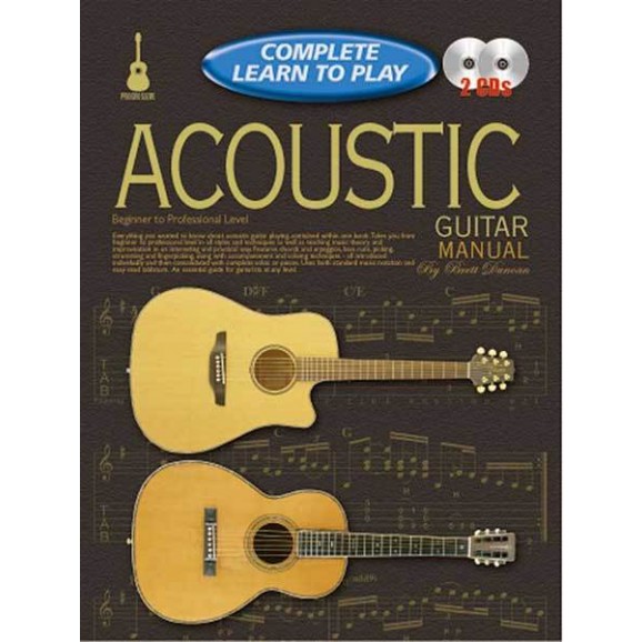 Progressive Complete Learn To Play Acoustic Guitar Book/CD(2)