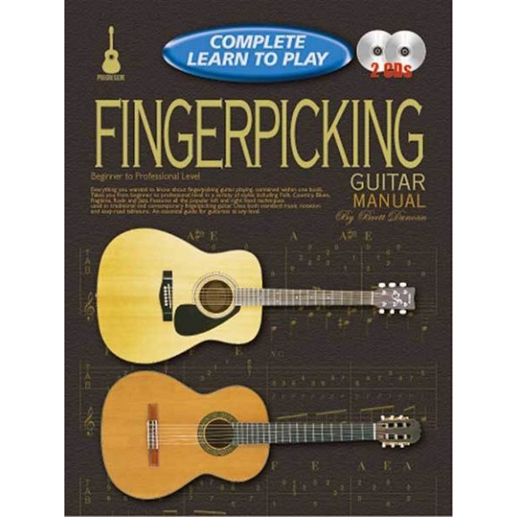 Progressive Complete Learn To Play Fingerpicking Guitar Book/CD(2)