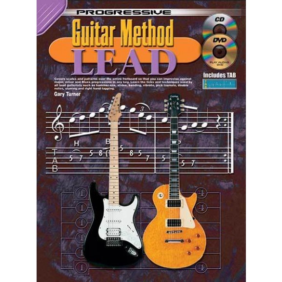 Progressive Guitar Method Lead Book/CD/DVD