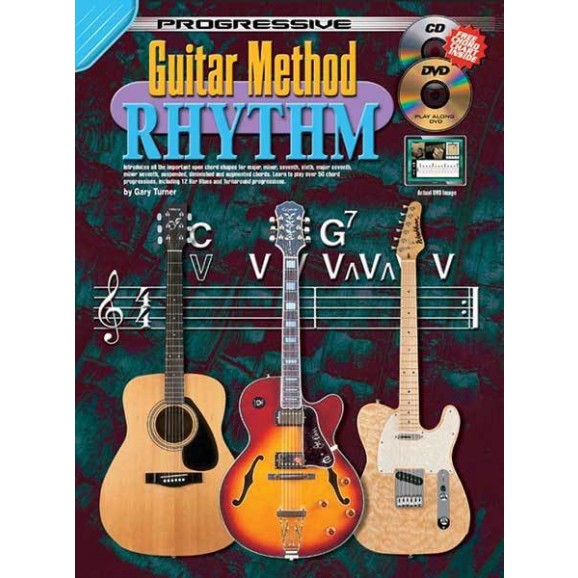 Progressive Guitar Method Rhythm Book/CD/DVD