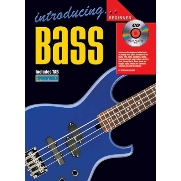 Introducing Bass Guitar Book/CD