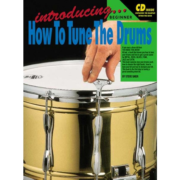 Introducing How To Tune The Drums Book/CD