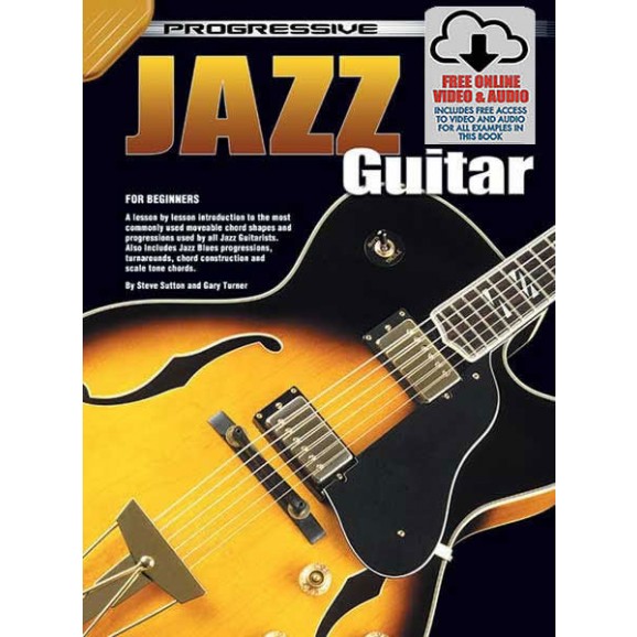 Progressive Jazz Guitar Book/Online Video & Audio