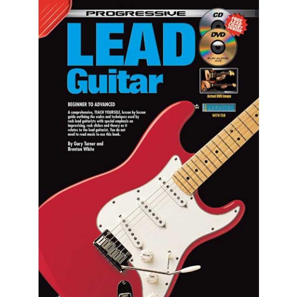 Progressive Lead Guitar Book/CD/DVD