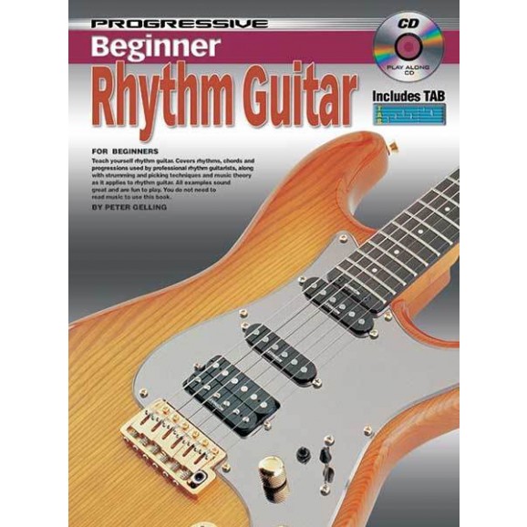 Progressive Beginner Rhythm Guitar Book/CD