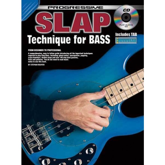 Progressive Slap Technique for Bass Book/CD
