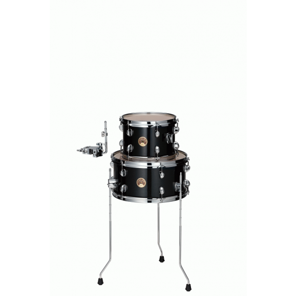 The The Tama Club-JAM 4-piece complete kit with 18inch Bass Drum and includes Hardware and Drum Throne in - Galaxy Silver(GXS)