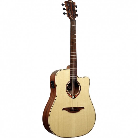 Lag Tramontane 88 T88DCE Acoustic Guitar Dreadnought Solid Engelmann Top w/ Pickup