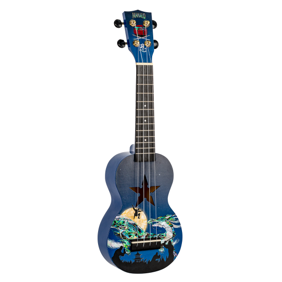 Mahalo MA1NJ - Soprano ukulele. "NINJA"