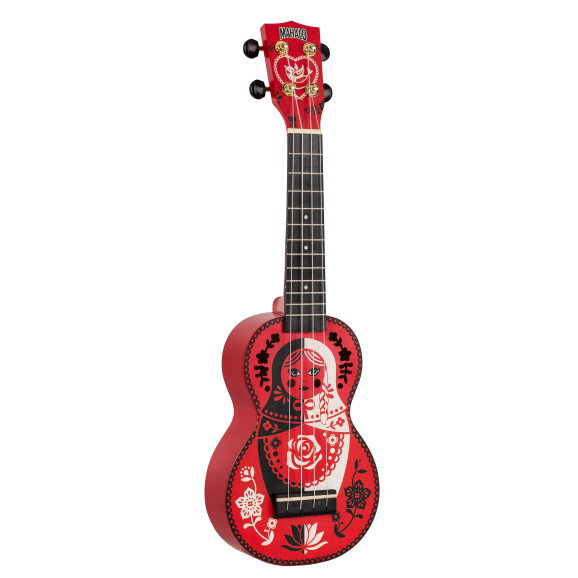Mahalo MA1RD - Soprano ukulele. "RUSSIAN DOLL"