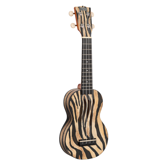 Mahalo MA1ZE - Soprano ukulele. "ZEBRA"