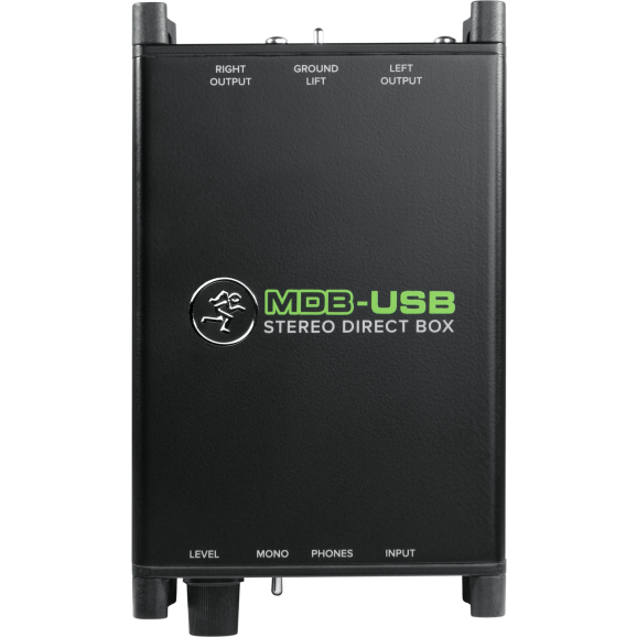 Mackie - MDB-USB - Stereo Direct Box