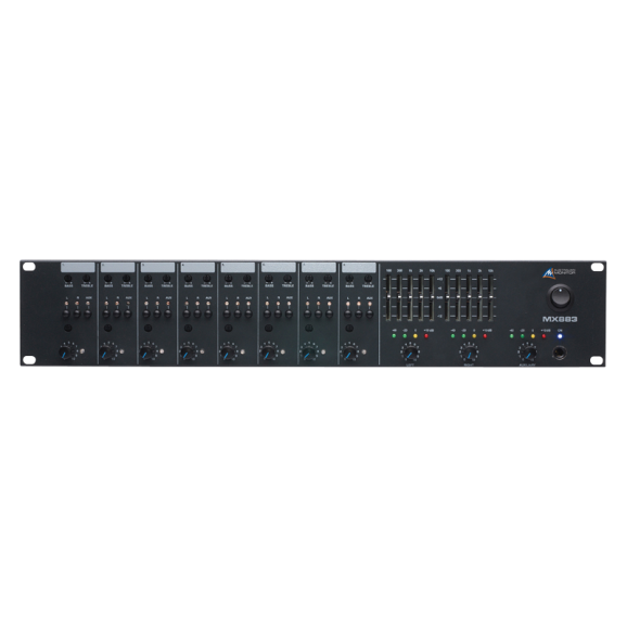 Australian Monitor MX883 - 8 Channel Stereo Mixer