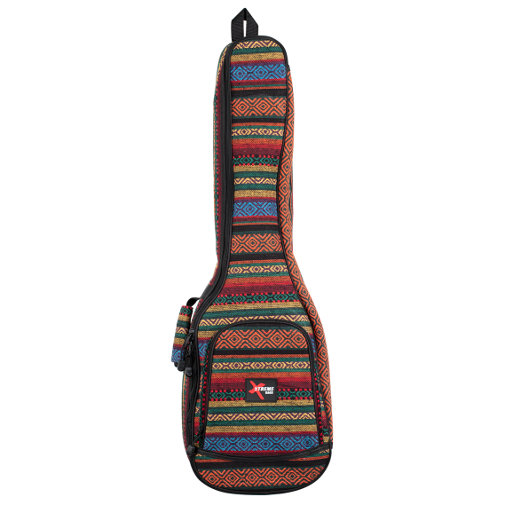 XTREME - OB904 Boho Series Baritone Ukulele Gig Bag Multicoloured