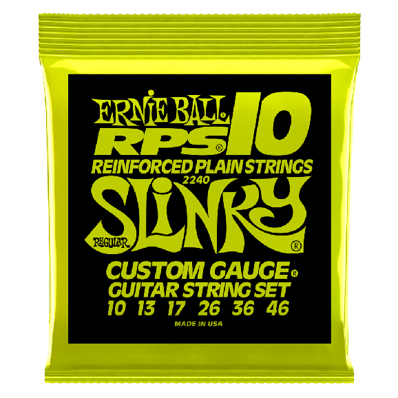 Ernie Ball - Regular Slinky RPS Nickel Wound Electric Guitar Strings 10-46 Gauge