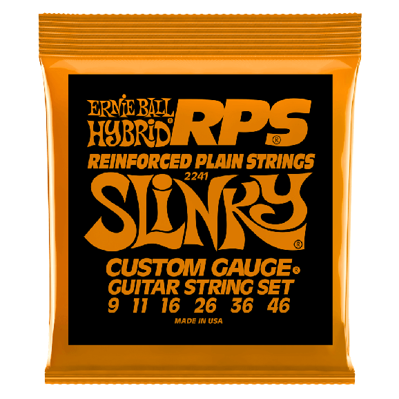 Ernie Ball - Hybrid Slinky RPS Nickel Wound Electric Guitar Strings 9-46 Gauge
