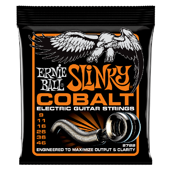 Ernie Ball - Hybrid Slinky Cobalt Electric Guitar Strings 9-46 Gauge