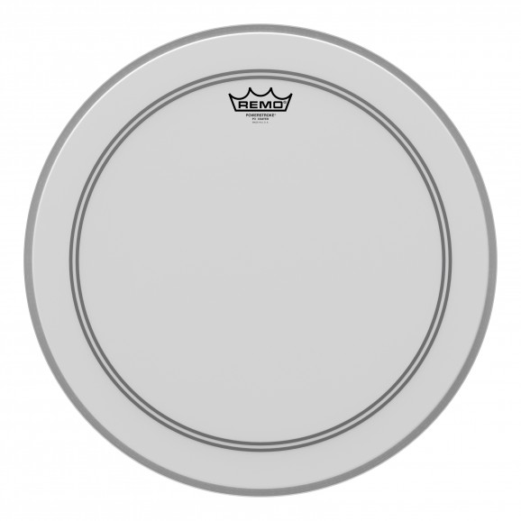 Remo 18" White Coated Powerstroke P3 Batter Bass Drumhead