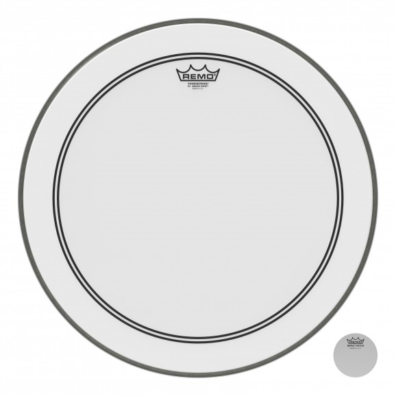 Remo 20" Smooth White Powerstroke P3 Batter Bass Drumhead
