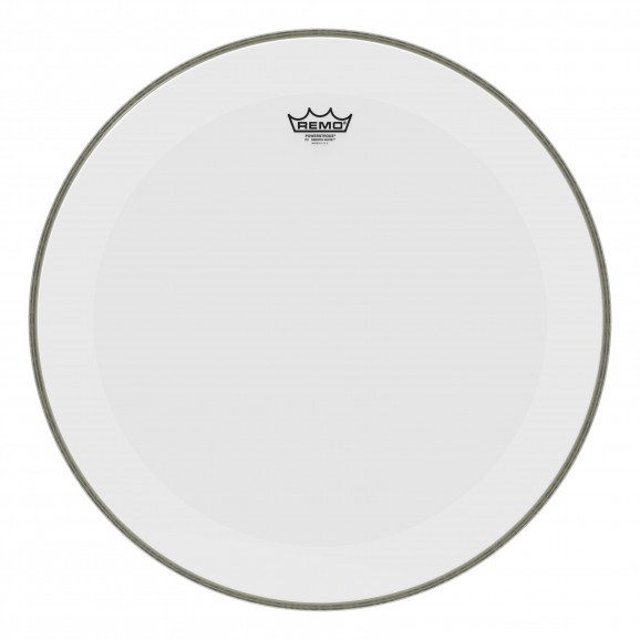 Remo 22" Smooth White Powerstroke P3 Front Resonant Bass Drumhead