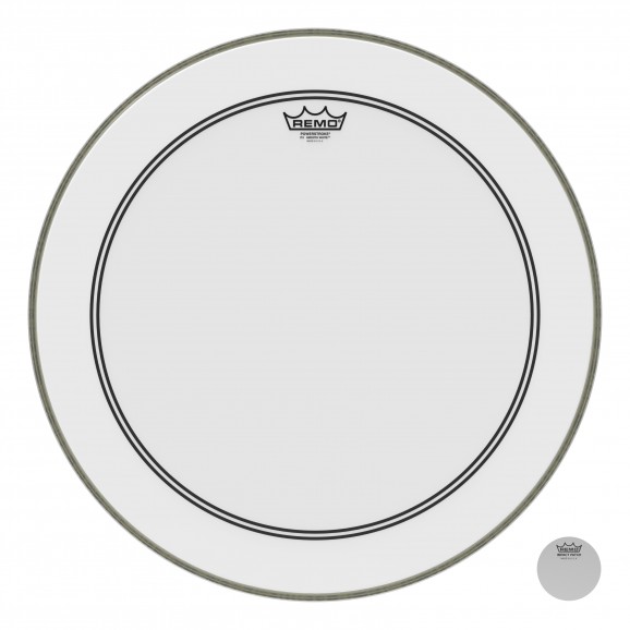 Remo 22" Smooth White Powerstroke P3 Batter Bass Drumhead