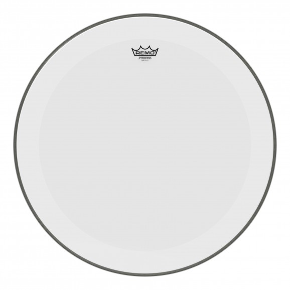 Remo 24" Smooth White Powerstroke P3 Front Resonant Bass Drumhead
