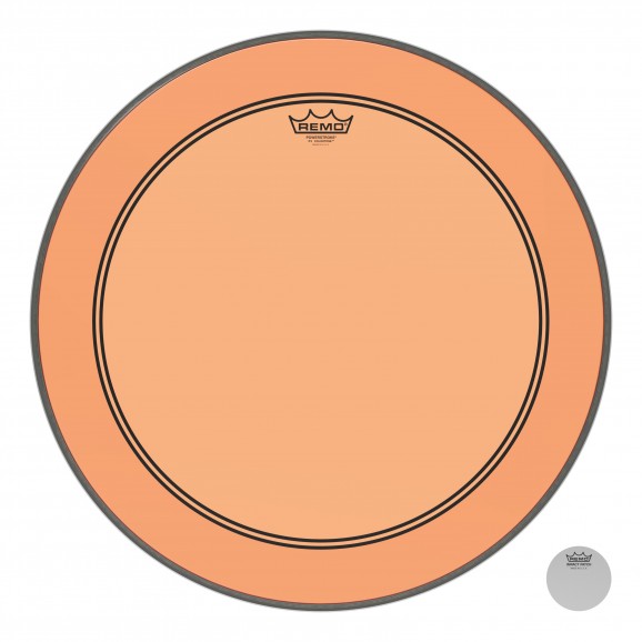 Remo 22" Colortone Orange Powerstroke P3 Batter Bass Drumhead