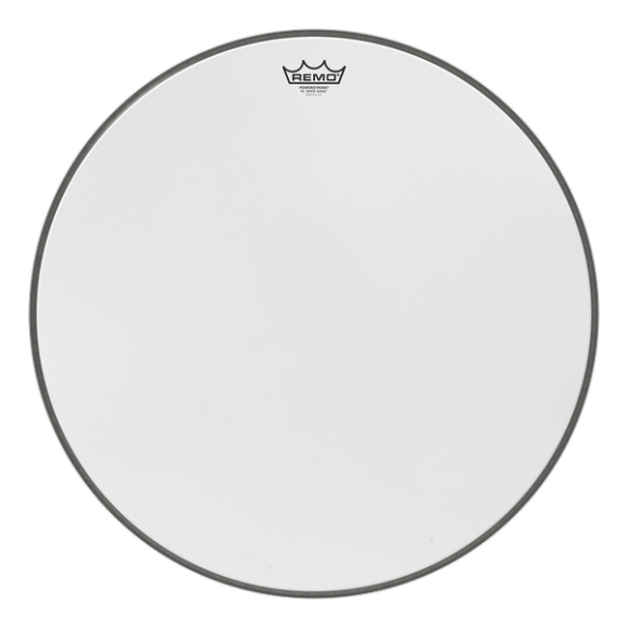 Remo 18" White Suede Powerstroke P3 Bass Drumhead
