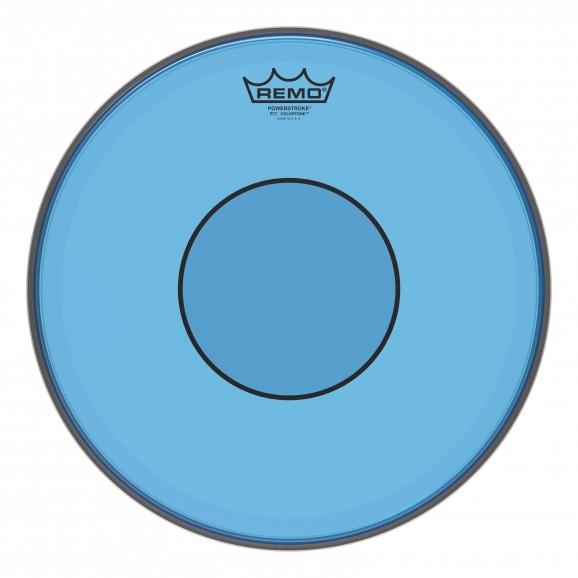 Remo 14" Colortone Blue Powerstroke P77 Snare Batter Drumhead