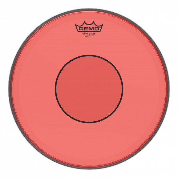 Remo 14" Colortone Red Powerstroke P77 Snare Batter Drumhead
