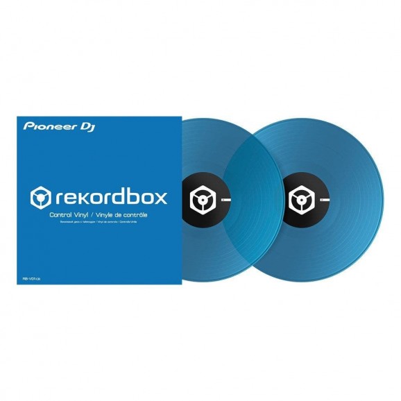 Pioneer DJ Control Vinyl Rekordbox Control Vinyl; Clear Blue