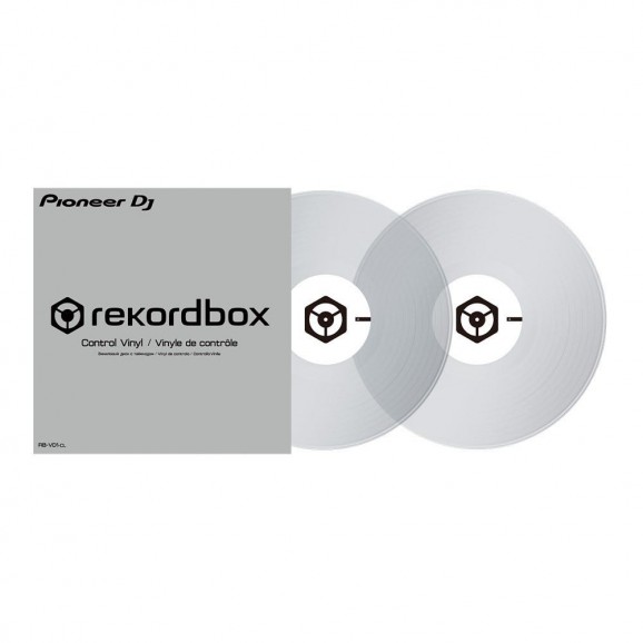 Pioneer DJ Control Vinyl Rekordbox Control Vinyl; Clear