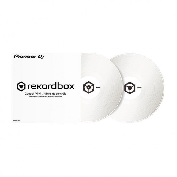 Pioneer DJ Control Vinyl Rekordbox Control Vinyl; White