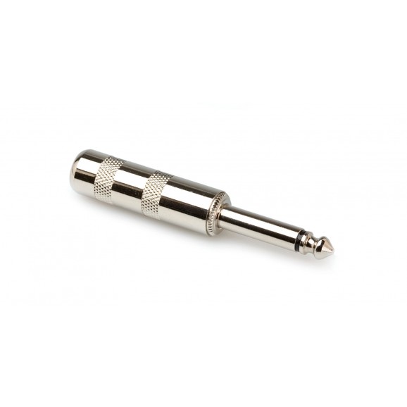 Hosa - PLG-025W - Connector, 1/4 in TS, Wide Opening