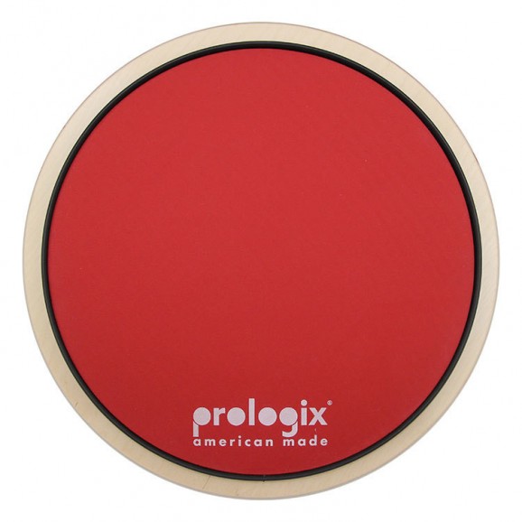 Pro Logix 12" Red Storm Practice Pad with Rim - Medium Resistance