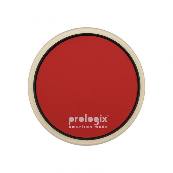 Pro Logix 8" Red Storm Practice Pad with Rim - Medium Resistance