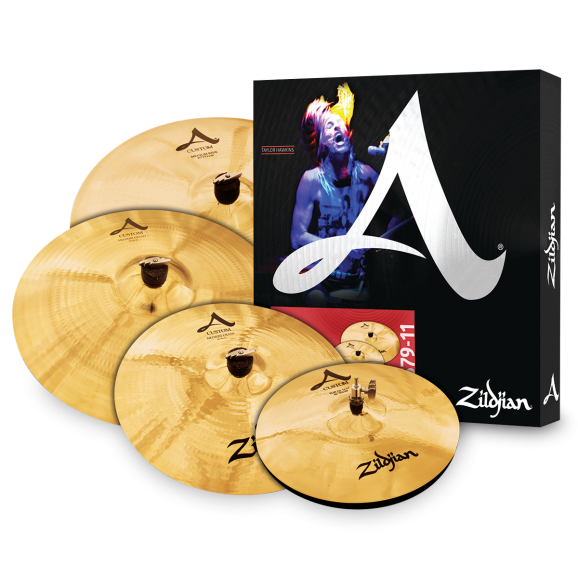 Zildjian A Custom 4 Way Cymbal Set Pack 14/16/18/20