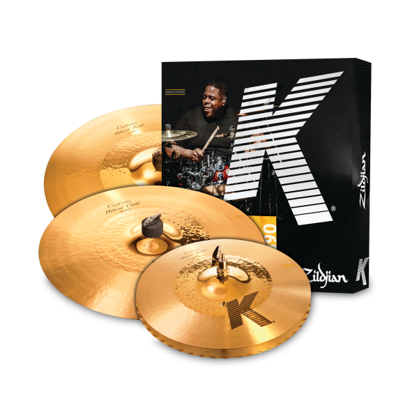Zildjian KCH390 K Custom Hybrid 3 Way Cymbal Set Pack 14.25/17/21