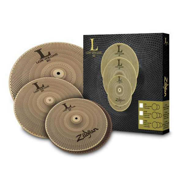 Zildjian  LV348  Low Volume Cymbal Set Pack 13/14/18
