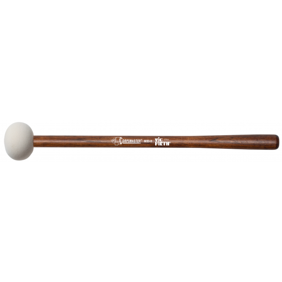 Vic Firth MB3H Corpsmaster Bass Drum Mallets - Large Hard head (PR)