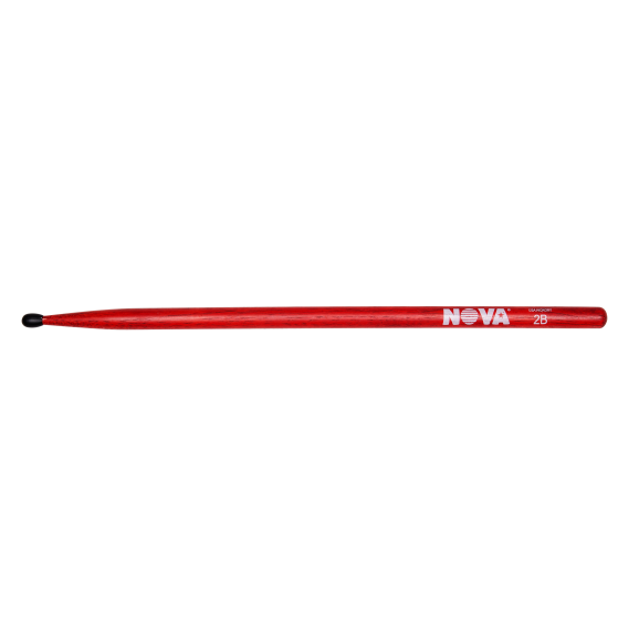 Vic Firth - 2BN in red with NOVA imprint Drumsticks