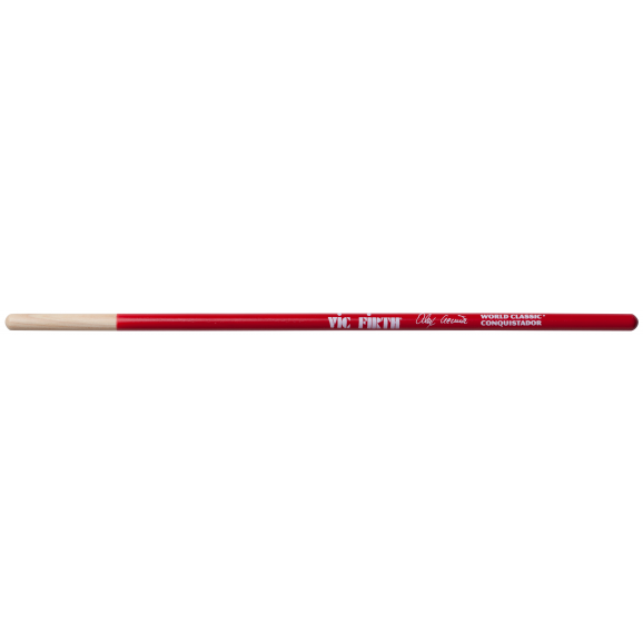 Vic Firth Alex Acuña Conquistador Red Timbale Drumsticks